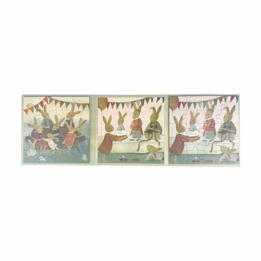 EGMONT  MAGNETIC PUZZLE RABBIT FAMILY 630710 –