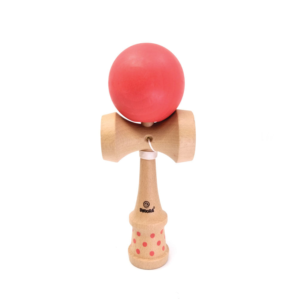 WOODEN KENDAMA ‘GEOM’ RED