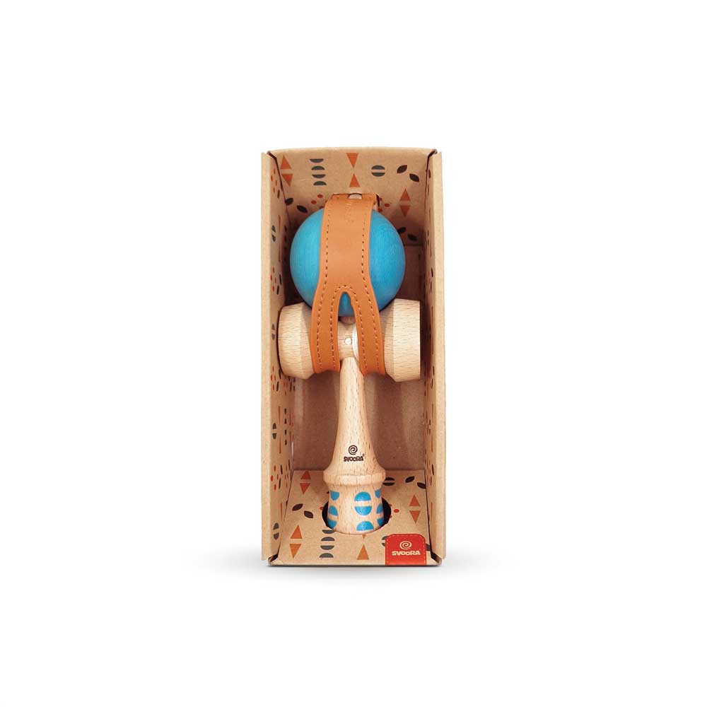 WOODEN KENDAMA ‘GEOM’ BLUE