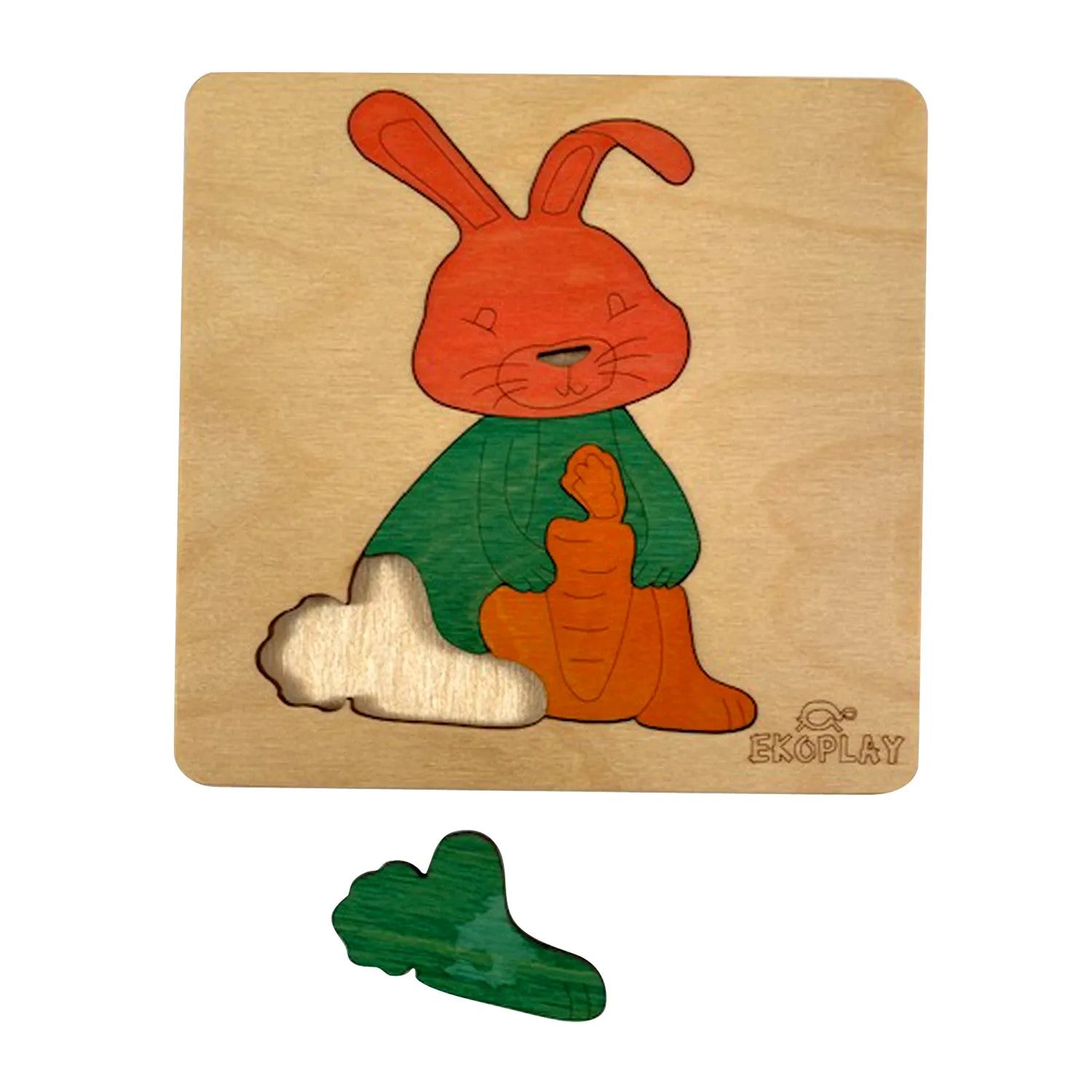 EKOPLAY’s Wooden Puzzles RABBIT