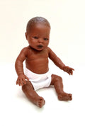 TINY BABY – AFRICAN GIRL 30CM