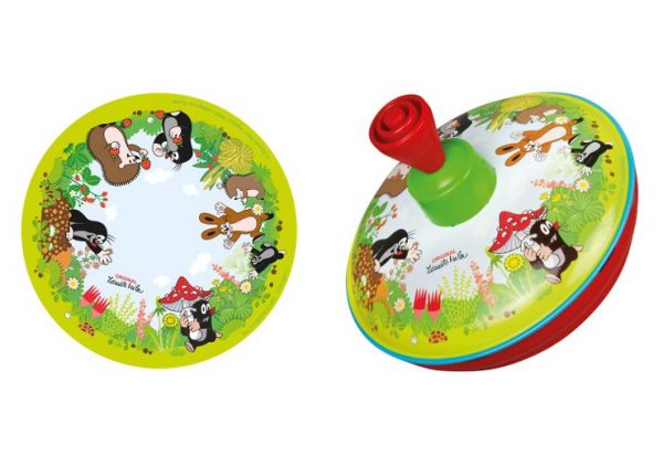 LENA-BOLZ  Humming top 13cm The little mole, display