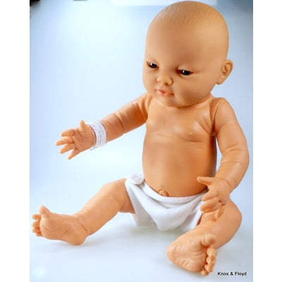 TINY BABY – asian boy WITH HAIR 30CM
