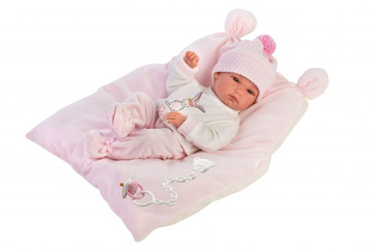 Llorens Dolls Bimba Con Cojin Rosa 35CM
