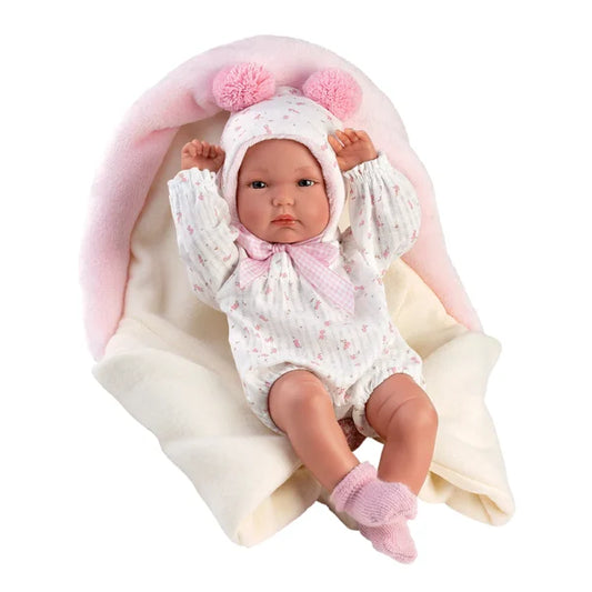 Llorens articulated doll 35 cm – Bimba with changing mat