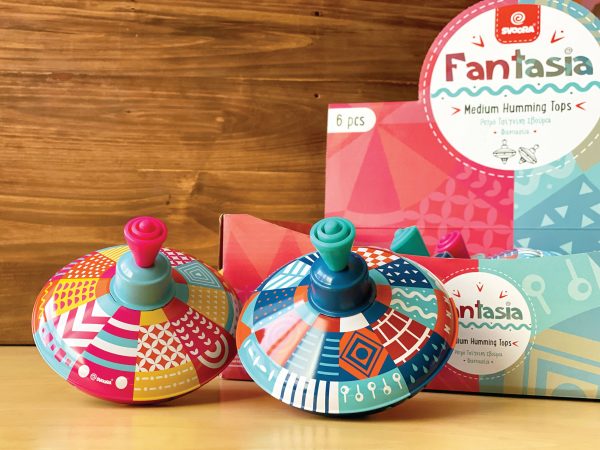 Svoora – Huumming 6 Medium Tin Tops | ‘Fantasia’ Collection