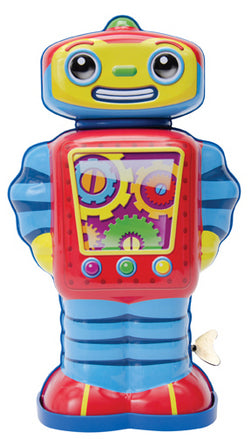1Cosmo Robot Windup Tin Toy Schylling
