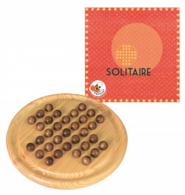 EGMONT WOODEN SOLITAIRE GAME