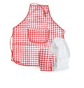 Egmont – APRON, GLOVE & HAT RED VICHY EAHG