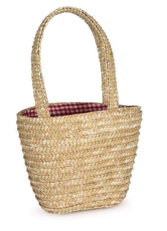 STRAW SHOPPING BAG