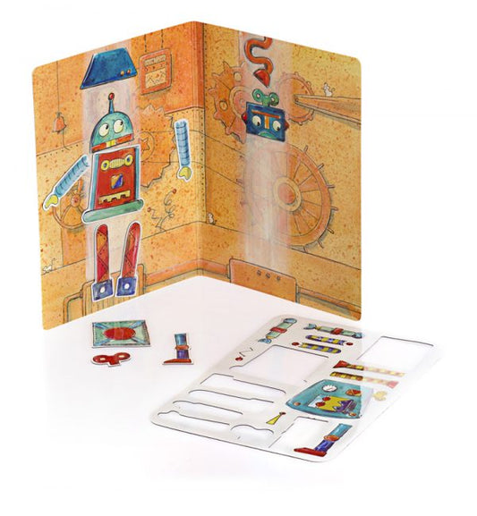 Magnetic Game – Robot factory