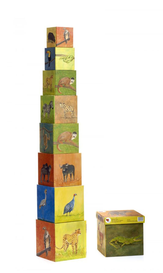 PYRAMIDE CUBES jungle