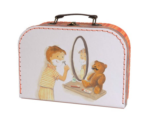 EGMONT WOODEN SHAVING KIT IN A CASE