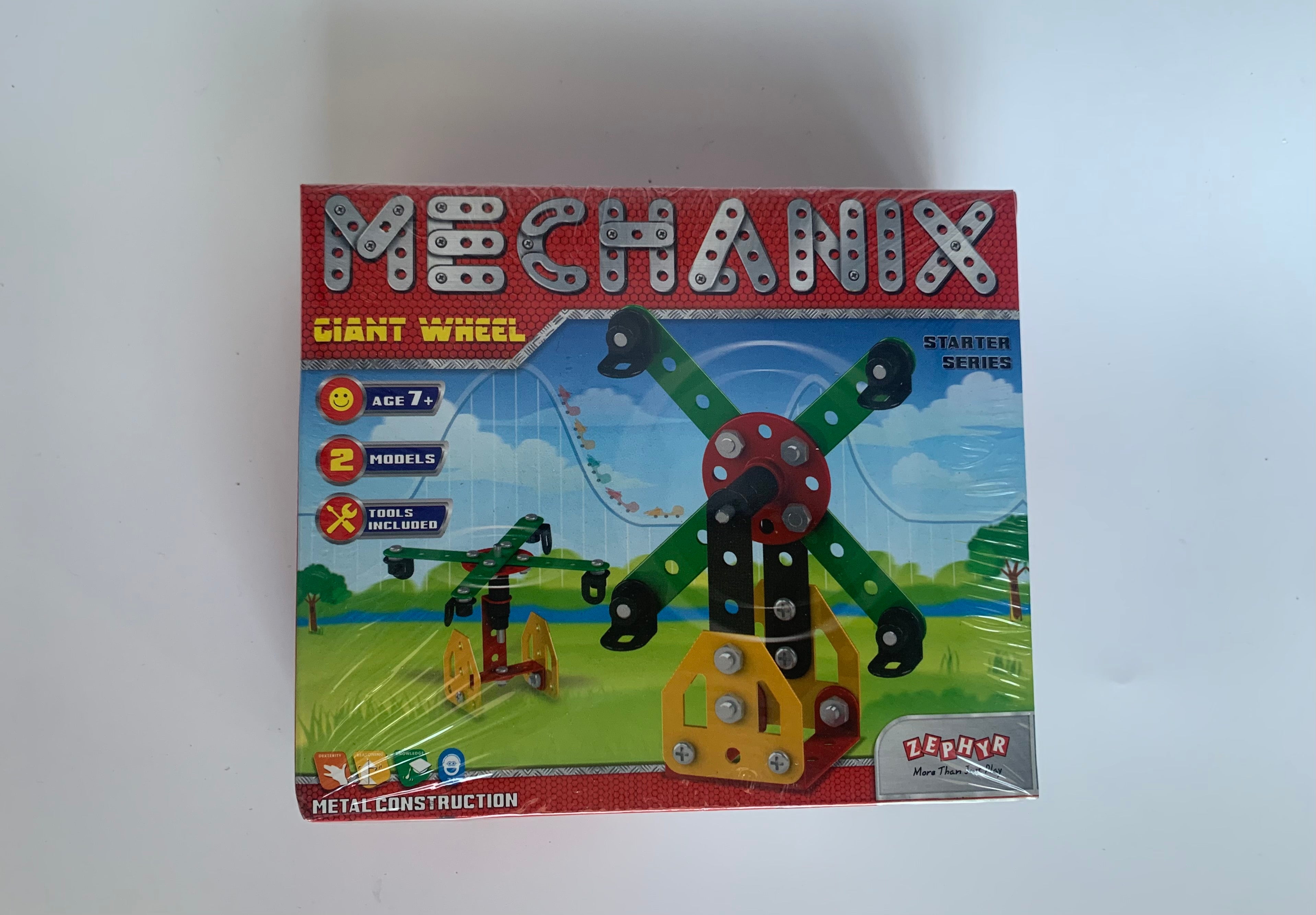 Zephyr mechanix metal construction set