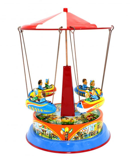 Carousel – striped roof.