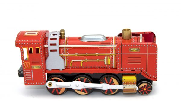 Locomotive Train Engine Red