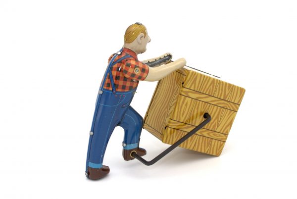 Storeman tin toy