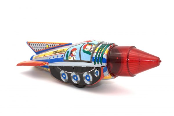 Tin toy Space Commander