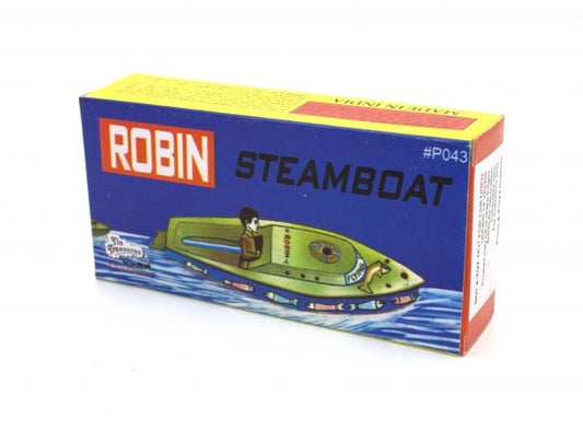 STEAM BOAT, ROBIN 14cm