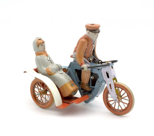 TIN  Motor cycle/sidecar, Vintage