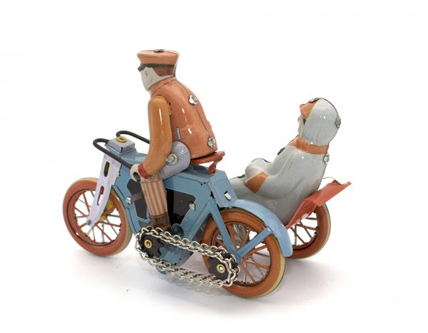 TIN  Motor cycle/sidecar, Vintage