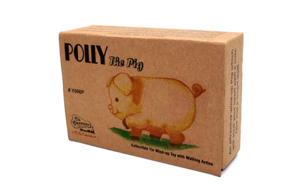 TIN TOY, WALKING PIGLET