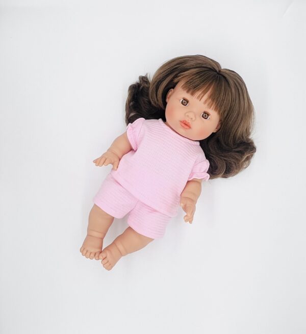 MC Pink Waffle Knit Doll Outfit