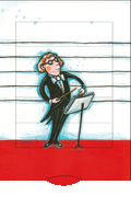 Greeting Card -2 way Maestro Birdsong