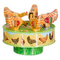 tin pecking chooks