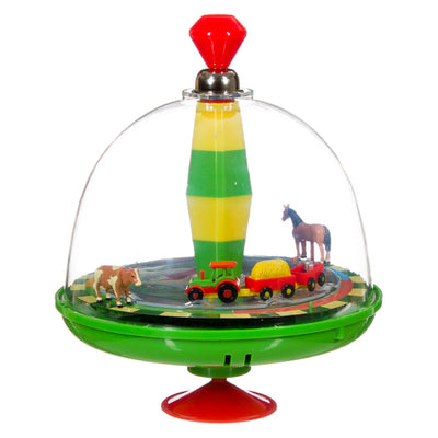 ELECTRONIC FARMYARD  SPINNING TOP