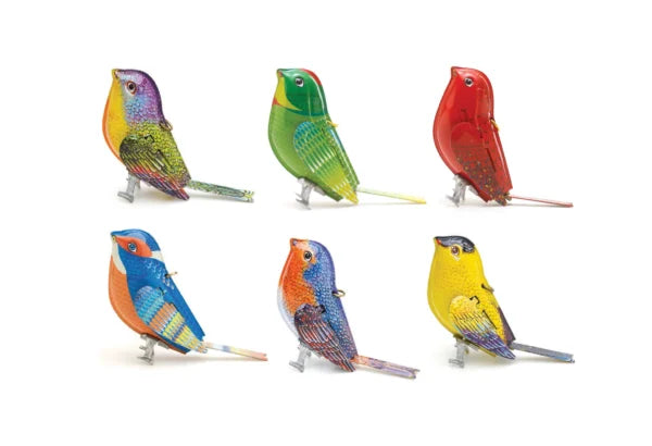 Tin Miniature bird collection .