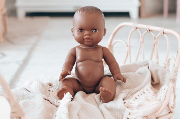 PAOLA REINA GORDIS AFRICAN BOY WITHOUT HAIR 34 CM-THEO –