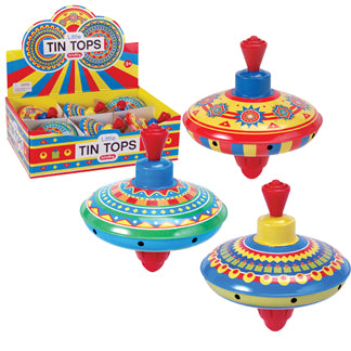 SCHYLLING  NEW SPINNING TOP MINI PACK OF SIX