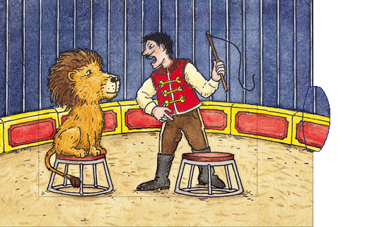 Living card circus