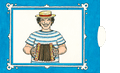 GREETING CARD-Living card accordion