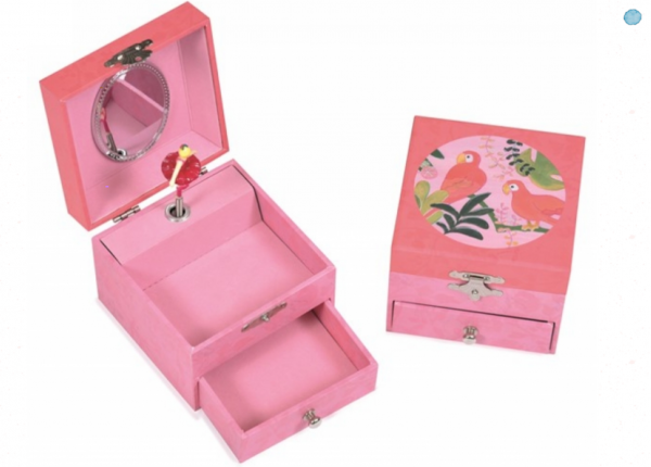 Egmont Toys 570524 – MUSICAL JEWELRY BOX WITH DRAWER PARROT