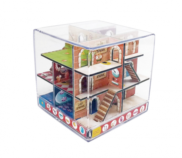 SVOORA Discovery Cube ‘The Candy Factory Maze’ Display of 8