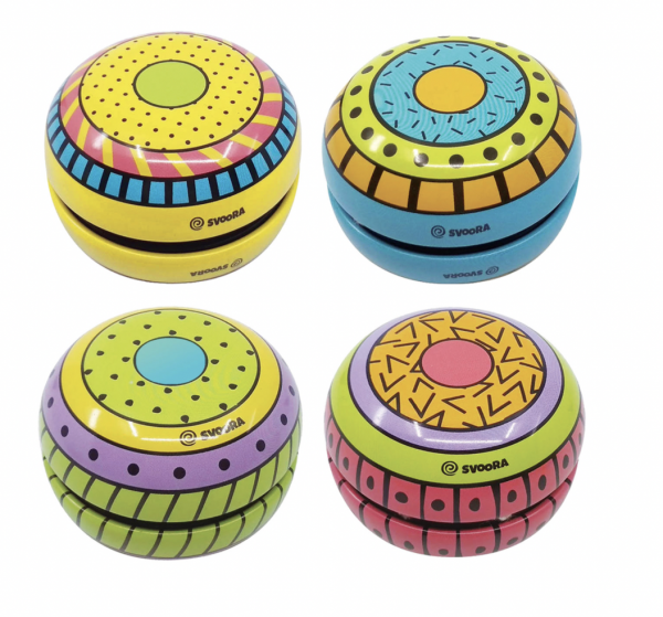 Svoora Tin YO-YO with Free Spin “Funky Party”