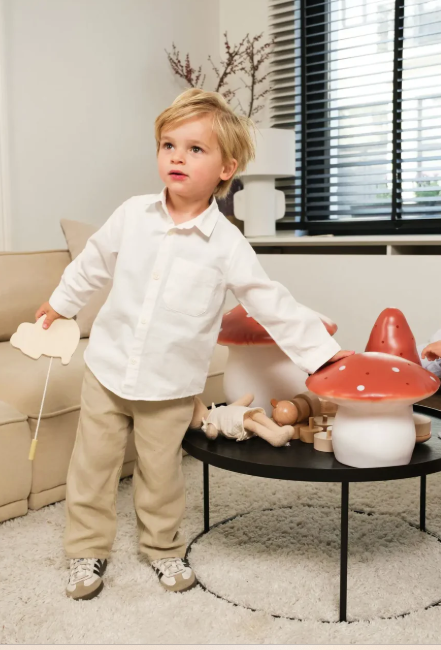 HEICO LAMP MUSHROOM MEDIUM RED BRICK