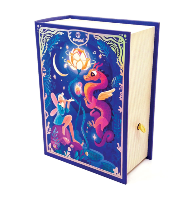Svoora Musical Jewelry Book ‘Dragon Girl’ with Drawers