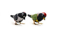TIN PECKING BIRD GREEN