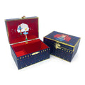 MUSICAL JEWELRY BOX ‘CELESTIAL’ WITH RING HOLDER & WIDE MIRROR ‘VESPERA’