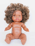 PAOLA REINA GORDIS DOLL AFRICAN GIRL BROWN HAIR 34CM – MARLEY