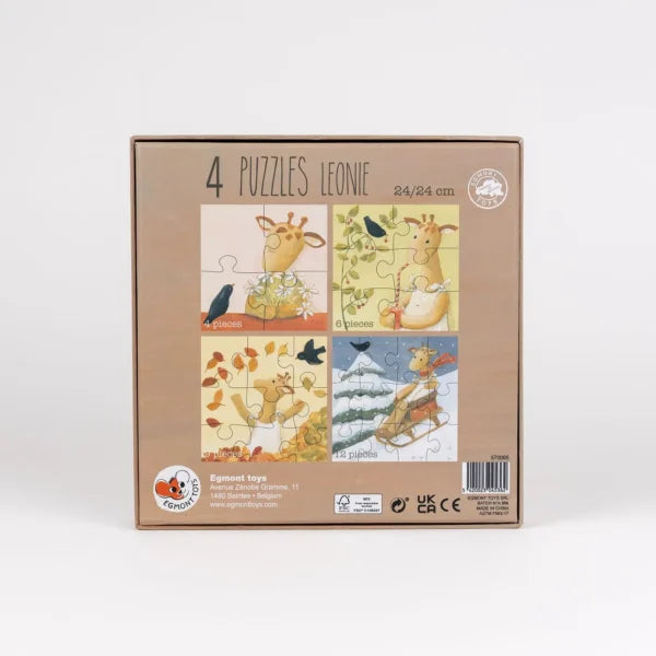 Egmont Toys – 4 Puzzles Leonie