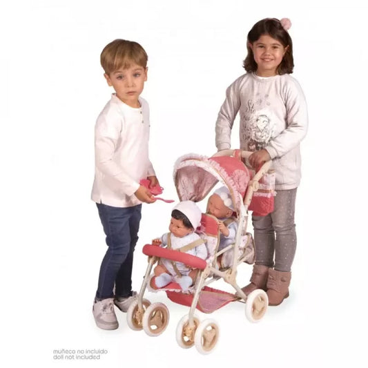 Doll Carriage Twin Folding Chair Martina DeCuevas Toys C90333