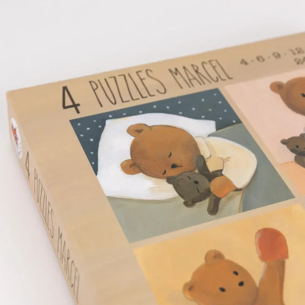Egmont Toys – 4 Puzzles Marcel
