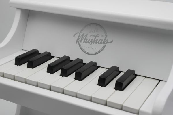 1……CLASSIC WOODEN PIANO -WHITE